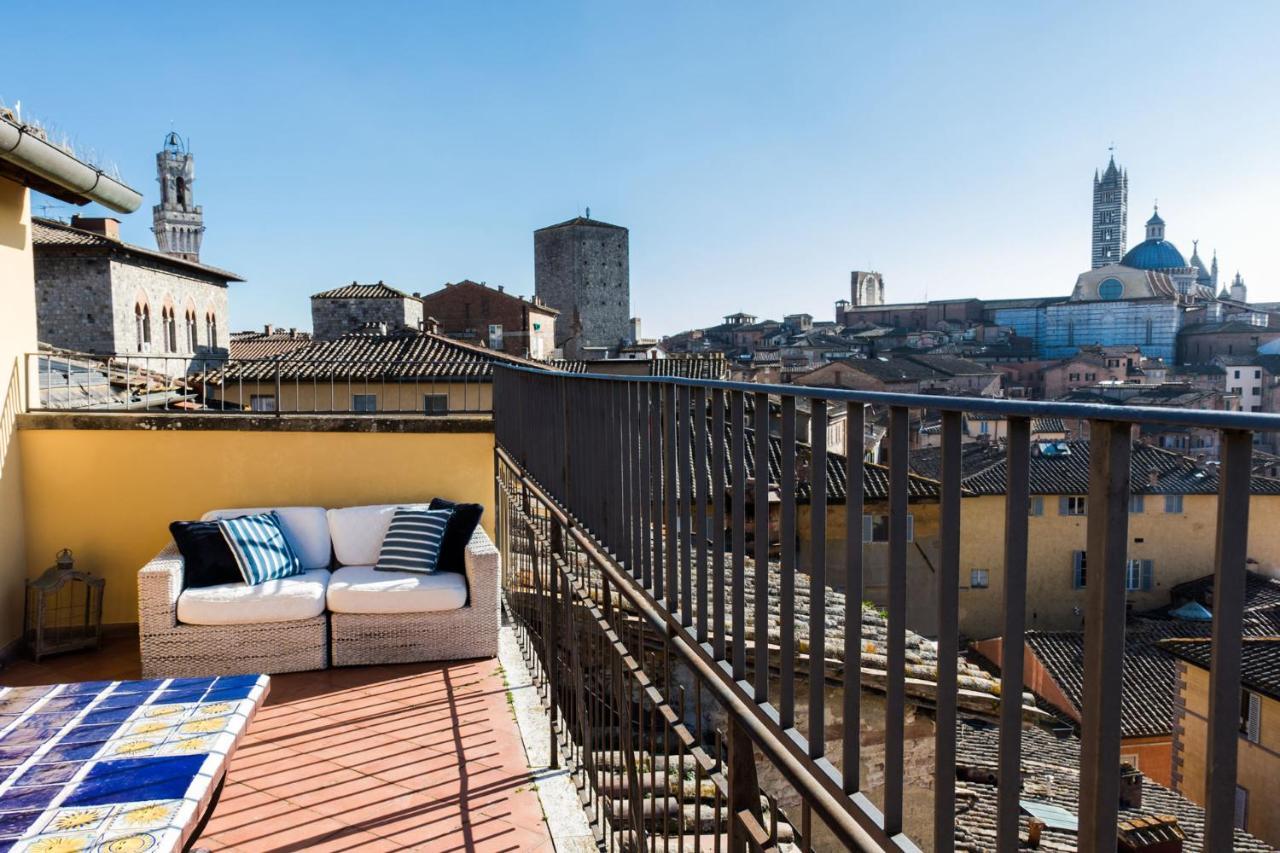 La Terrazza Sul Duomo Daire Siena Dış mekan fotoğraf