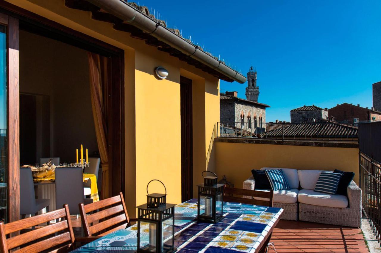 La Terrazza Sul Duomo Daire Siena Dış mekan fotoğraf
